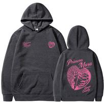 Omar Courtz Primera Musa Album Tour Merch Hoodies Men's Women Fashion Hip Hop Hooded Sweatshirts Fleece Oversized Pullovers Coat M black
