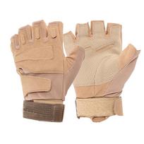 Half or Full Finger Glove Heavy Duty Work Gloves Breathable Non-Slip Gloves for Outdoor Sports, Tools Handling L