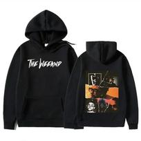 Retro The Weeknd Graphic Hoodie After Hours Til Dawn Oversized Sweatshirt Men's Women's Hip Hop Rock Hoodies Harajuku Streetwear 2XL black