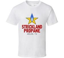 Unisex shirt Cotton Oversize Large Size Strickland Propane King Of The Hill XXL white