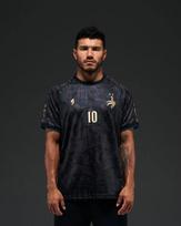 Assisting World Football Events, French Creative Concept Jersey, Summer Jersey Designed for Solo Use, 3D Printed jersey soccer Unisex 6XL black