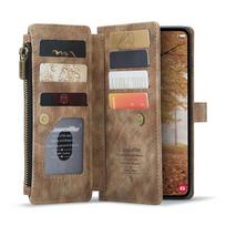 for Samsung Galaxy A55 A35 A25 5G (2025) Wallet Case, Durable PU Leather Magnetic Flip Strap Wristlet Zipper Card Holder Cover For Galaxy A55 5G ruda