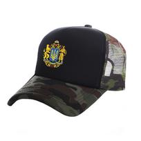 Ukraine Tryzub Trucker Cap Cool Unisex Ukrainian Hat Baseball Caps Summer Unisex Mesh Net Caps black
