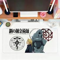 Anime Fullmetal Alchemist Mouse Pad Xxl Large Gaming Desk Mat NonSlip Laptop Keyboard Tray Office Pc Black 800x300x2mm gray