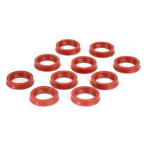 10Pieces Silicone Rings Lip Seal Efficient Coffee Machine Maintenance Part Coffee Machine Accessories Silicone Texture 1 red
