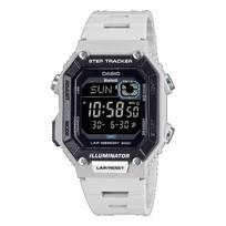 Casio Vyriškas Dervos 100M Atsparus Vandeniui Skaitmeninis Žadintuvas Kvarcinis Laikrodis WS-B1000-8BV pilka spalva