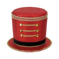 Majorette Hat Christmas Royal Guard Style For Cosplay Band Accessory In Multiple Color Combinations brown