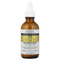 Advanced Clinicals Retinol Serum Anti-Wrinkle 52 ml (1.75 fl oz) brown