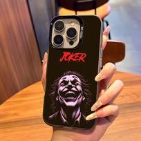 Happy F-Face J-Jokers Phone Case For IPhone17 Air 16 15 14 Plus 13 12 11 Pro 7 8 XS Max XR Silver Black Bumper Case iPhone 11ProMax black