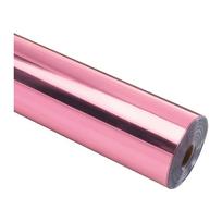 HTVRONT chromuota lipni plėvelė, 30.5 cm x 90 cm (rožinio aukso)