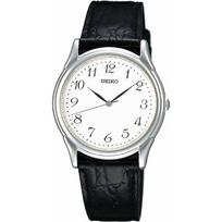 Seiko Spirit Quartz Pair Watch SBTB005 (White Dial, Men's) gray