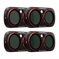 Freewell filtrų rinkinys, skirtas Insta360 Luna Ultra Bright Day (4 dalių rinkinys)