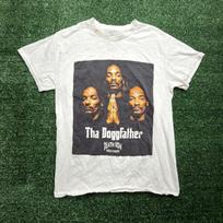 Snoop Dogg Tha Doggfather Death Row Records Graphic T-Shirt Mens Small White Unisex T-Shirt XXXL gray