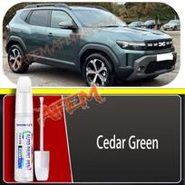 For Dacia Bigster 2025 2024 Car Paint Pen Scratch Repair Touch-Up Paint Pen Scratch Remover Car Paint Care Accessories Touchup Paint2 Cedar Green gray