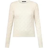 LOUIS VUITTON 3D Monogram Knit Pullover 1AHZ44 S0 smėlis