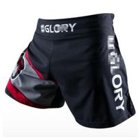 Mens MMA Shorts Boxing Muay Thai Sanda Combat Training Gym Fitness Fight Wear XL black