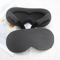 Purple 3D Sleep Eye Mask with Nose Wings & Earplugs - Zero Pressure Comfort Gift Box tamsiai pilka spalva