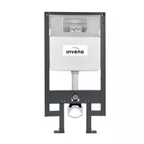 Invena WC rėmo skalavimo mygtukas Cersanit CK-99-031, chromuotas