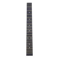 38/41 colio akustinės gitaros grifas - Palisandras ir techninis mediena su ABS ukulelei black