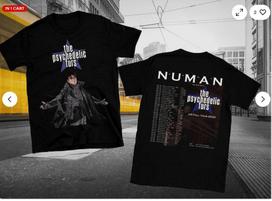 2 sides The Psychedelic Furs Gary Numan 2026 Tour Shirt Unisex S-5XL S white