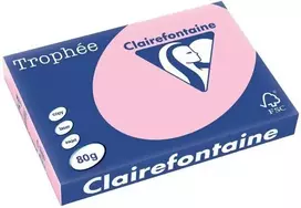 Clairefontaine 1888C, lazerinis/rašalinis spausdinimas, A3 (297x420 mm), 500 lapų, 80 g/m², rausva, 5 vnt.