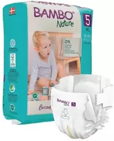 Abena Bleer, Bambo Nature 5, 12-18 kg, pakuotė su 132 vnt.