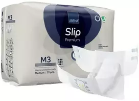 Suaugusiųjų sauskelnės, Abena® Slip Premium M3, lipniosios sauskelnės, 3100 ml, mėlynos, pakuotėje 23 vnt.