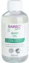 Bamboo BAMBO NATURE kūdikių aliejus be kvapo + dažai 150 ml