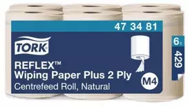 Essity Denmark As Tork Reflex™ Popieriniai rankšluosčiai Plus Neutral M4