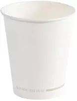 Popieriniai puodeliai, Duni, popieriniai, balti, 36 cl, pakuotėje 25 vnt.