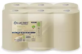 Lucart 861170 – Rankšluosčiai rulone Autocut 155 m celiuliozė fiberpack 2 sluoksnių A'6 Econatural* 155 ID Cardboard Core