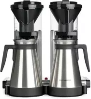 Kavos aparatas Moccamaster 89478, Lašinė kavos virimo aparatas, 2.5 L, Maltoji kava, Juoda
