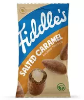 Usorteret Riešutai, Fiddle's skrudinti migdolai su sūdyta karamele, 50 g