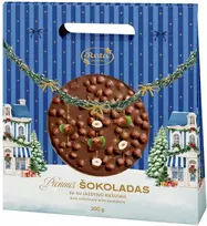 Rūta Pieninis šokoladas su lazdyno riešutais 300g