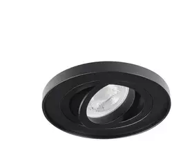 Šviestuvas įleidžiamas Kanlux Tiny Bord 37165, GU10, juoda sp.