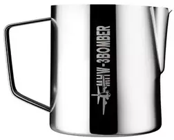MHW-3BOMBER - Milk frothing pitcher 5.0 polished stainless steel 400 ml