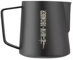 MHW-3BOMBER - Milk frothing pitcher 5.0 stainless steel matte juodas 600 ml