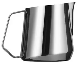 MHW-3BOMBER - Milk frothing pitcher U-Shape GT polished stainless steel 400 ml