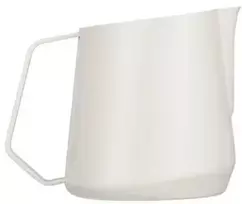 MHW-3BOMBER - Milk frothing pitcher U-Shape GT stainless steel matte baltas 400 ml