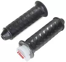 Other VAIRO RANKENOS KAIRĖ/DEŠINĖ GY6 ZIPP MOTOROLERIO Juodas KOMPLEKTAS
