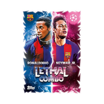 Lethal Combo Ronaldinho Neymar Jr, Topps Match Attax 2025/26