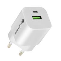 everActive 5-12V USB QC 3.0 ir USB-C PD PPS 30W GaN įkroviklis SC-390Q