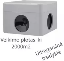 Profesionali Ultragarsinė Baidyklė 2000m2