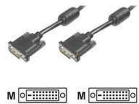 ASSMANN Electronic 3m DVI-D (24+1), 3 m, DVI-D, DVI-D, vyriškas, vyriškas, juodas
