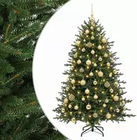 Dirbtinė kalėdinė eglutė su rutuliuku 180 cm 300 LED