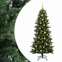 Dirbtinė kalėdinė eglutė su rutuliuku 180 cm 300 LED