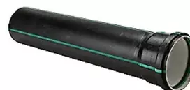 Huliot Doo Eur Tylusis kanalizacijos vamzdis Ø110 mm – 110x500 mm garsą izoliuojantis kanalizacijos vamzdis su 1 mova
