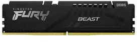 RAM KINGSTON 16GB 5600MHz DDR5 CL40 DIMM rinkinys iš 2 FURY Beast juodas
