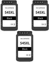 Dore Canon PG-545XL PG545XL BK rašalinė kasetė Dofe atnaujintas komplektas 3 vnt