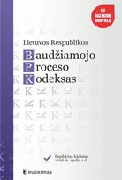 KNYGA Lietuvos Respublikos baudžiamojo proceso kodeksas. Papildytas leidimas 2026 10 01